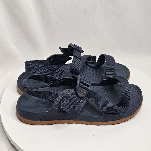 Chacos Navy Blue Lowdown Sport Sandal Women's Sz 5 Adjustable Straps Lightweight - Picture 2 of 8